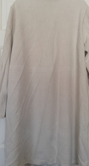 Nwt Joan Vass White Cream Winter White Coat Jacket - Picture 3 of 8